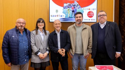 Imagen de la presentación del torneo. Foto: Ayuntamiento de Zaragoza.
