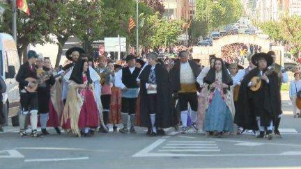Imagen de la celebración del día de la Faldeta en 2024. / Archivo Aragón TV