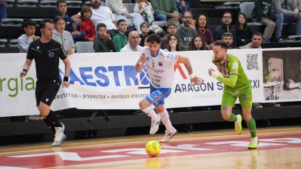 Lance del partido. Foto: Wanapix Sala 10 Zaragoza