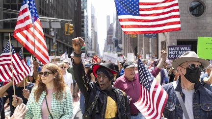Protestas contra Trump en Nueva York. / EFE