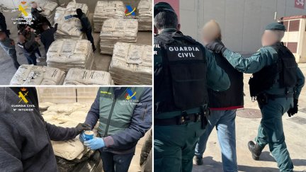 Operación 'ZZ/Chabazita', llevada a cabo por la Agencia Tributaria y la Guardia Civil. / Guardia Civil