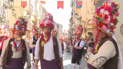 Cerca de 1.000 jacetanos sacarán sus trajes medievales para formar parte del desfile. / Aragón TV