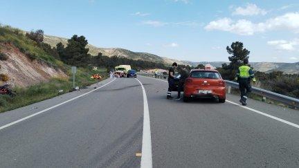 Imagen del lugar en el que se ha producido el accidente. / Guardia Civil