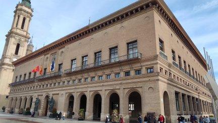 Fachada del Ayuntamiento de Zaragoza. / Europa Press