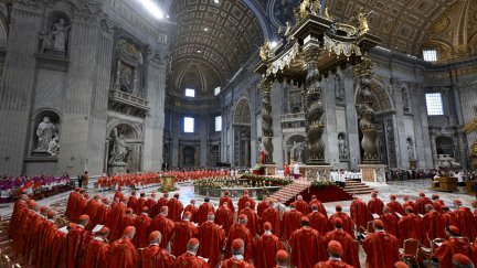 Misa 'Pro eligendo pontifice', previa al cónclave. / EFE