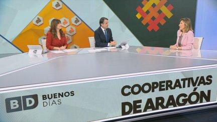 Entrevista a la vicepresidenta de Aracoop, Ana Blanch, en Buenos días Aragón. / Aragón TV