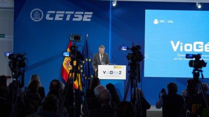 El ministro del Interior, Fernando Grande-Marlaska, en una presentación de VioGén. / Europa Press