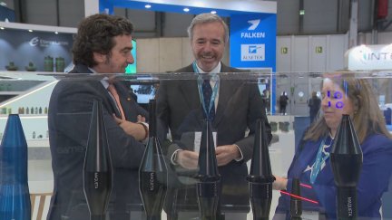 Celebración de la Feria Internacional de Defensa y Seguridad de España (Feindef), en Madrid. / Aragón TV