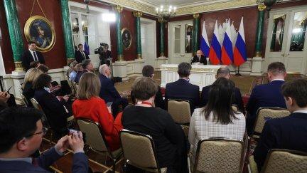El Kremlin no acepta la propuesta de tregua de 30 días./ EFE/EPA/GAVRIIL GRIGOROV / SPUTNIK / KREMLIN POOL