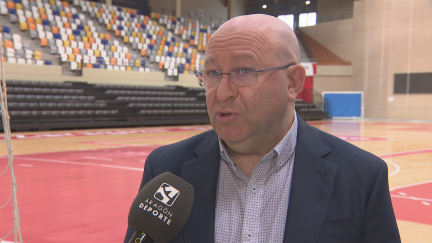 José Ramón Moreno, durante su entrevista con Aragón Deporte