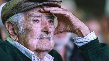 Pepe Mujica en uno de sus últimos homenajes en Montevideo.EFE/ Gastón Britos