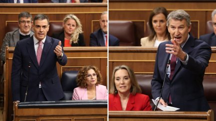 El presidente del Gobierno y el líder del PP en el Congreso este miércoles. / Europa Press