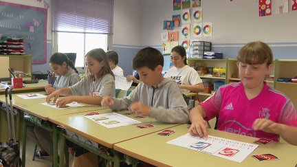 Este curso, 8.059 alumnos estudian en un Centro Rural Agrupado de Aragón. / Aragón TV