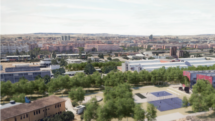 Recreación del bosque DAT. / Gobierno de Aragón
