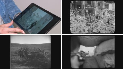 Imáganes de la Guerra Civil en Aragón. / Universidad de California