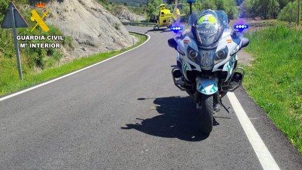 Las carreteras oscenses registran este domingo dos accidentes. / Guardia Civil