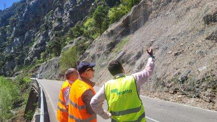 Punto de la A-138 en el que se ha actuado. / Gobierno de Aragón