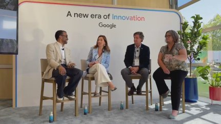 Natalia Chueca ha participado en una reunión con Google. / Ayuntamiento de Zaragoza