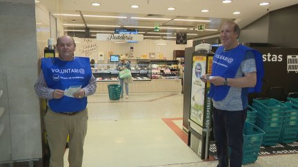 El Banco de Alimentos de Zaragoza celebra este fin de semana la Recogida de Primavera. / Aragón TV