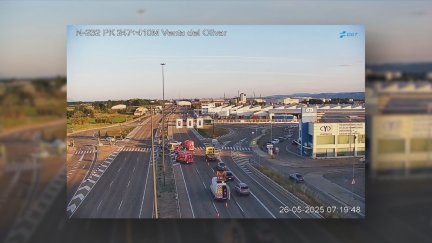 Zona del accidente. / Cámaras DGT