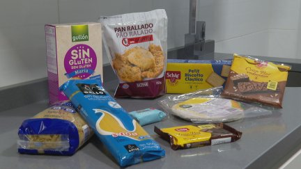 Productos sin gluten para personas celíacas./ Aragón TV