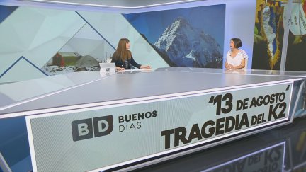 Paula Figols publica '13 de agosto', la tragedia en la que murieron tres montañeros aragoneses en 1995./ Aragón TV