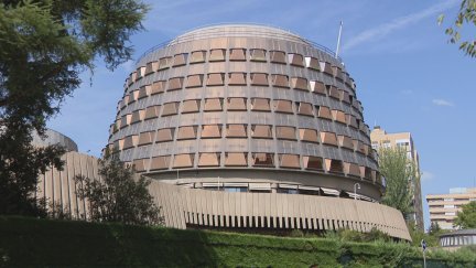 Fachada del Tribunal Constitucional. / Aragón TV