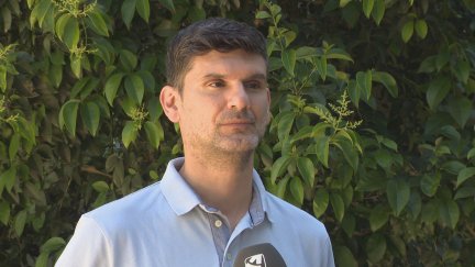 Pablo Hernández durante la entrevista.