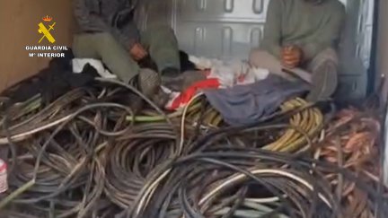 Al grupo criminal se le atribuyen 102 robos en ocho comunidades, entre ellas Aragón. / Guardia Civil