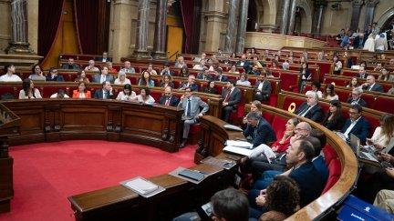 Sesión plenaria del Parlament de Cataluña. / Europa Press