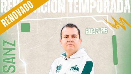 Rafa Sanz continuará una tercera temporada en el banquillo del Peñas Huesca.