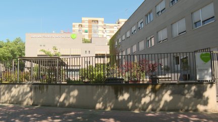 Residencia donde se produjo el incendio. / Aragón TV