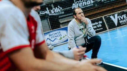 José Francisco Nolasco, durante un partido de la presente temporada.
