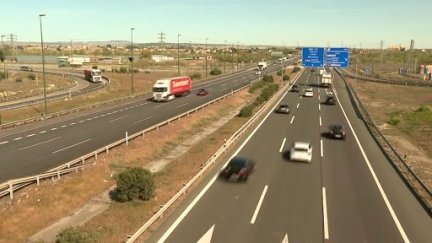 La A-2 a su paso por Plaza sufrirá cortes y desvíos al tráfico. / Aragón TV