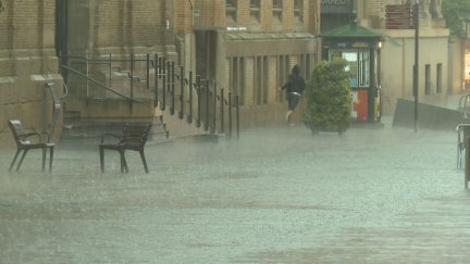 Hay riesgo de fuertes lluvias y tormentas de granizo para este sábado. | Aragón TV