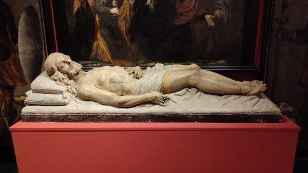 Cristo yacente del Sepulcro de Borja. / DPZ