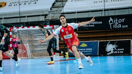 Ignacio Suárez, durante un partido la pasada temporada