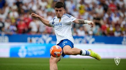 Adrián Liso se despide del Real Zaragoza.