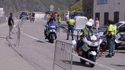 Varios participantes en la última edición de la Quebrantahuesos. / Guardia Civil