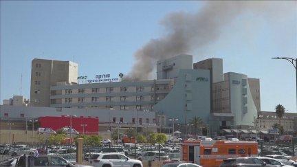 Uno de los bombardeos que ha impactado en un edificio de Israel. / Aragón TV