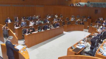 Debate sobre la integridad política, este jueves en las Cortes de Aragón. / Aragón TV