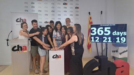Chunta Aragonesista comienza la celebración de sus cuarenta años de historia. / CHA