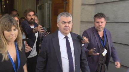 Cerdán está citado a las 10:00 horas en el alto tribunal en medio de una enorme expectación mediática. / Aragón TV