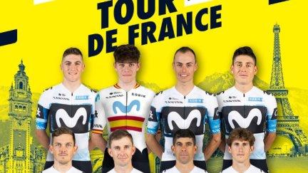 Convocados por el Movistar Team para el Tour de Francia.