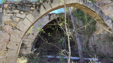 El molino viejo de La Fresneda, en Teruel. / Hispania Nostra