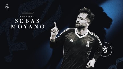 Sebas Moyano, primer fichaje del Real Zaragoza