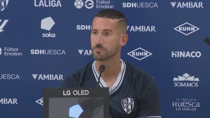 Óscar Sielva durante la rueda de prensa de pretemporada