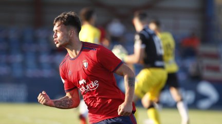 Kevin Soeiro, en su etapa como jugador del filial de Osasuna.