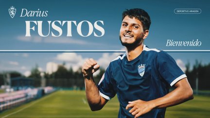 Fustos, nuevo fichaje del Real Zaragoza.