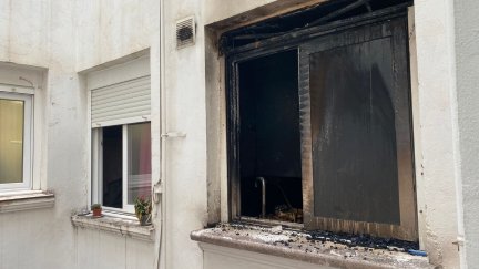 El incendio comenzó en la cocina de la vivienda. / Aragón TV